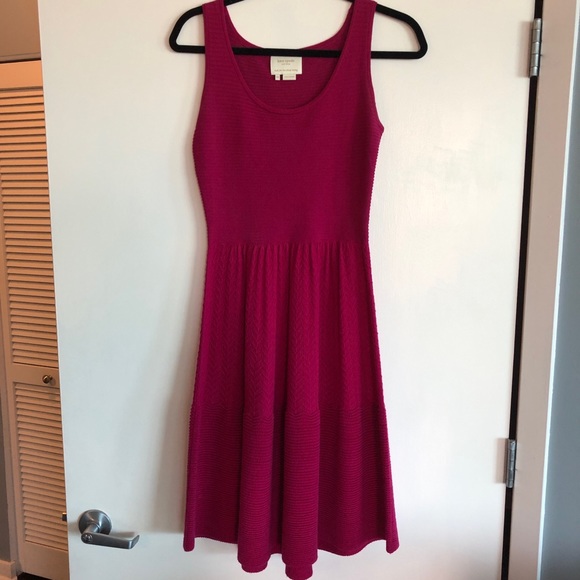kate spade Dresses & Skirts - Kate Spade Fuchsia Thick Knit Dress